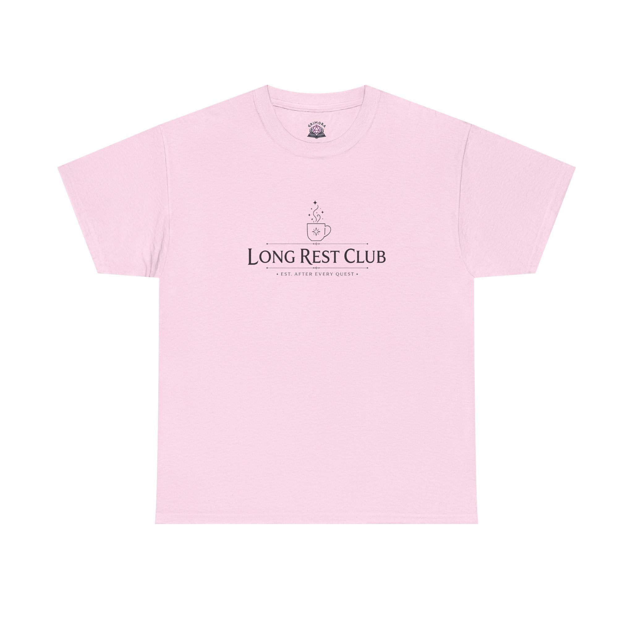 Long Rest Club – Est. After Every Quest | Fantasy RPG T-shirt
