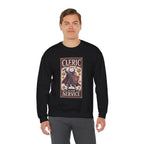 Cleric Cat at Your Service D&D Sweatshirt | Cat Lover RPG Gift