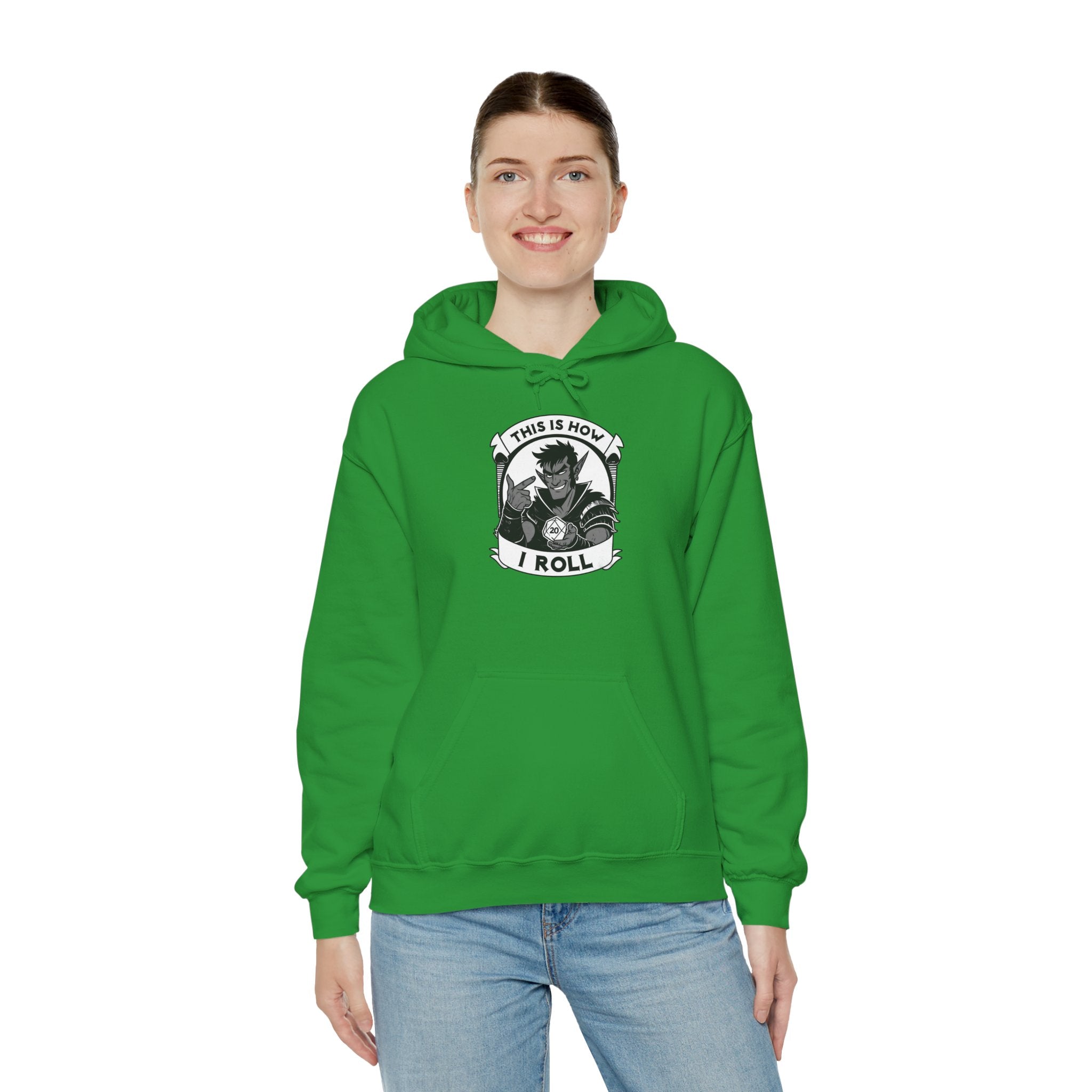 This Is How I Roll D20 Hoodie