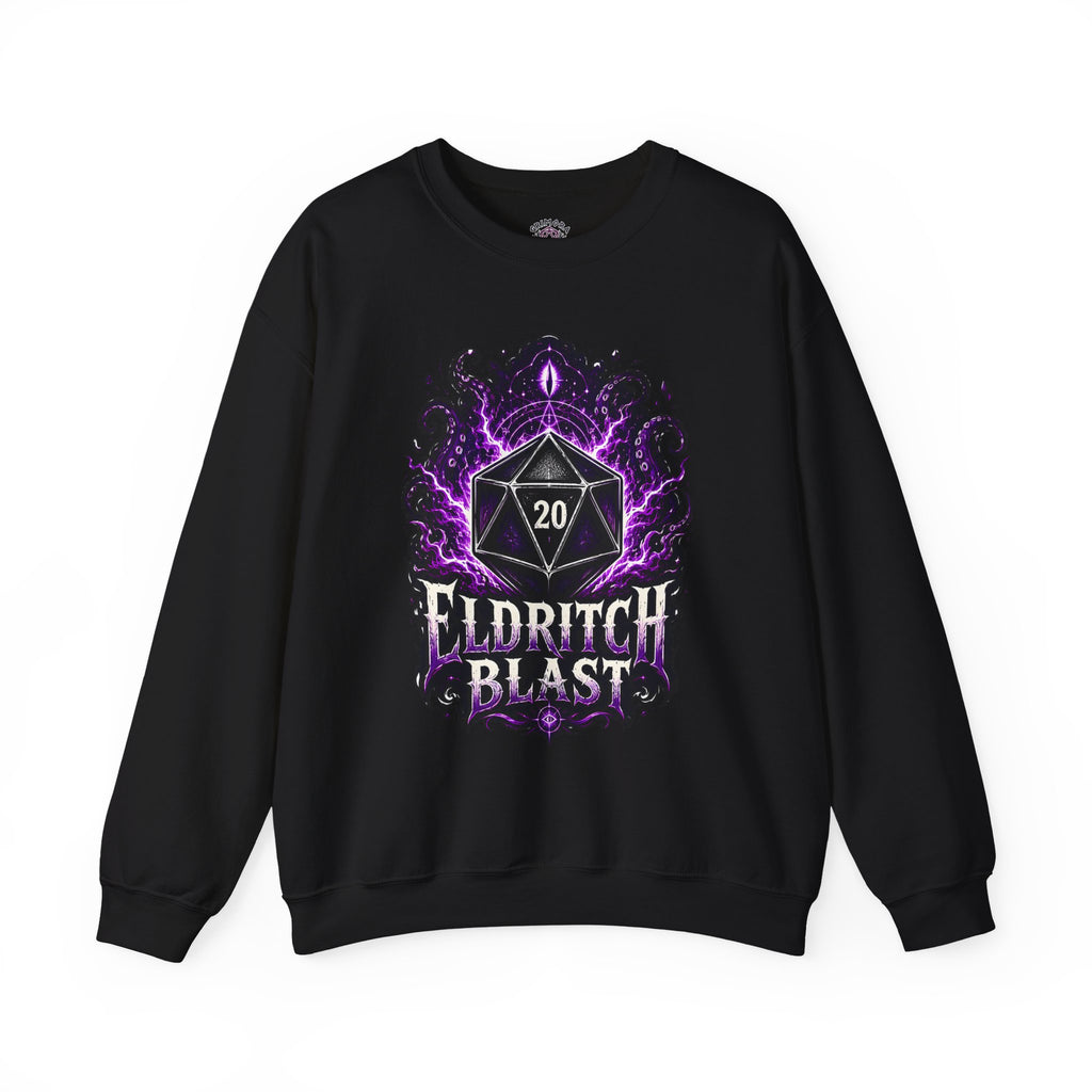 Eldritch Blast – The Patron Always Answers | Fantasy RPG D20 Sweatshirt