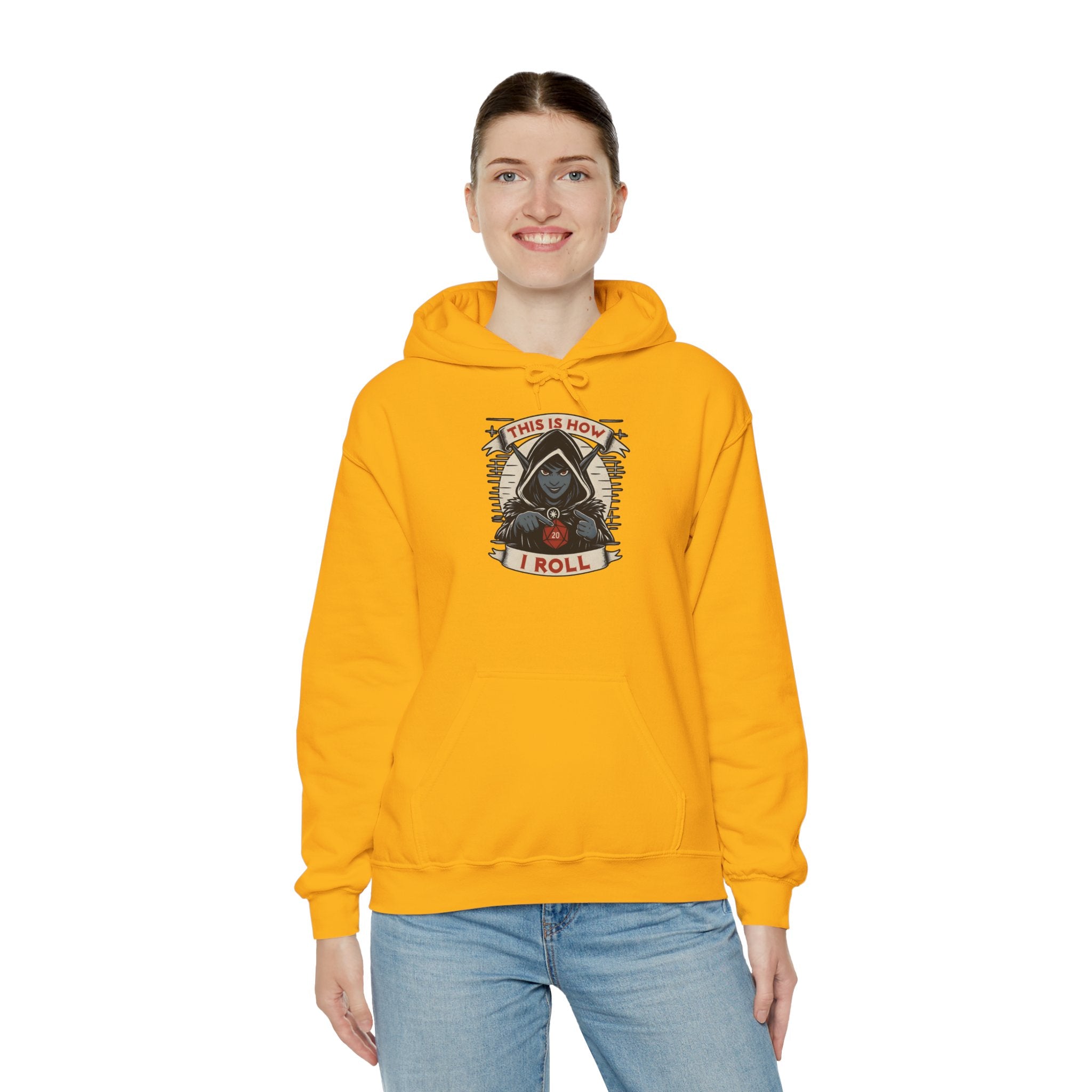 This Is How I Roll D20 Hoodie