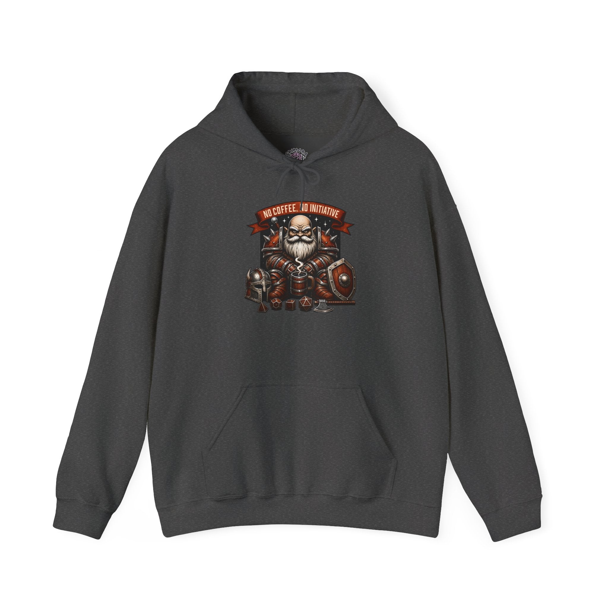No Coffee, No Initiative | Fantasy RPG Hoodie
