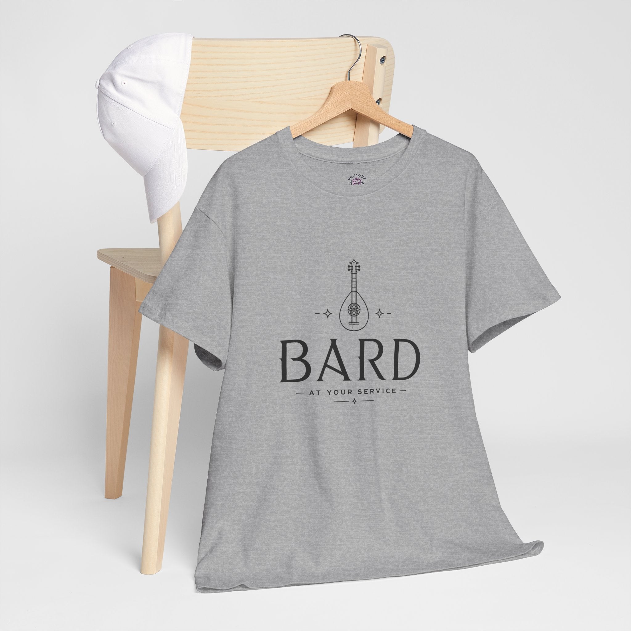 Bard – At Your Service | DnD class T-shirt