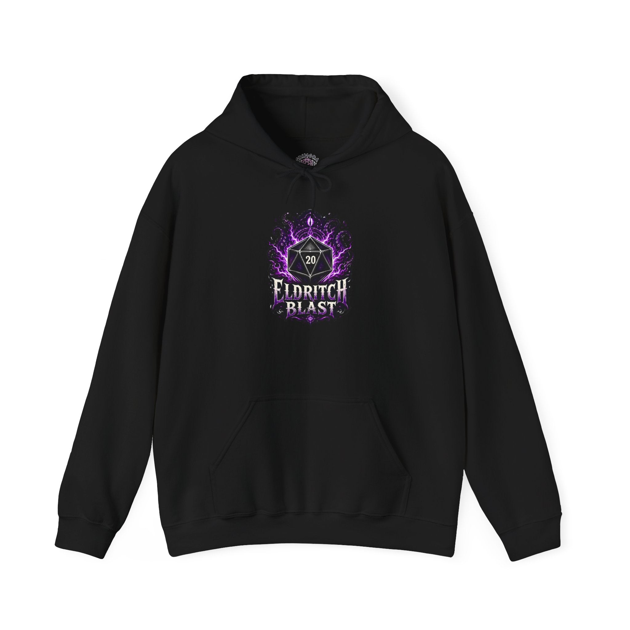 Eldritch Blast – The Patron Always Answers | Fantasy RPG D20 Hoodie
