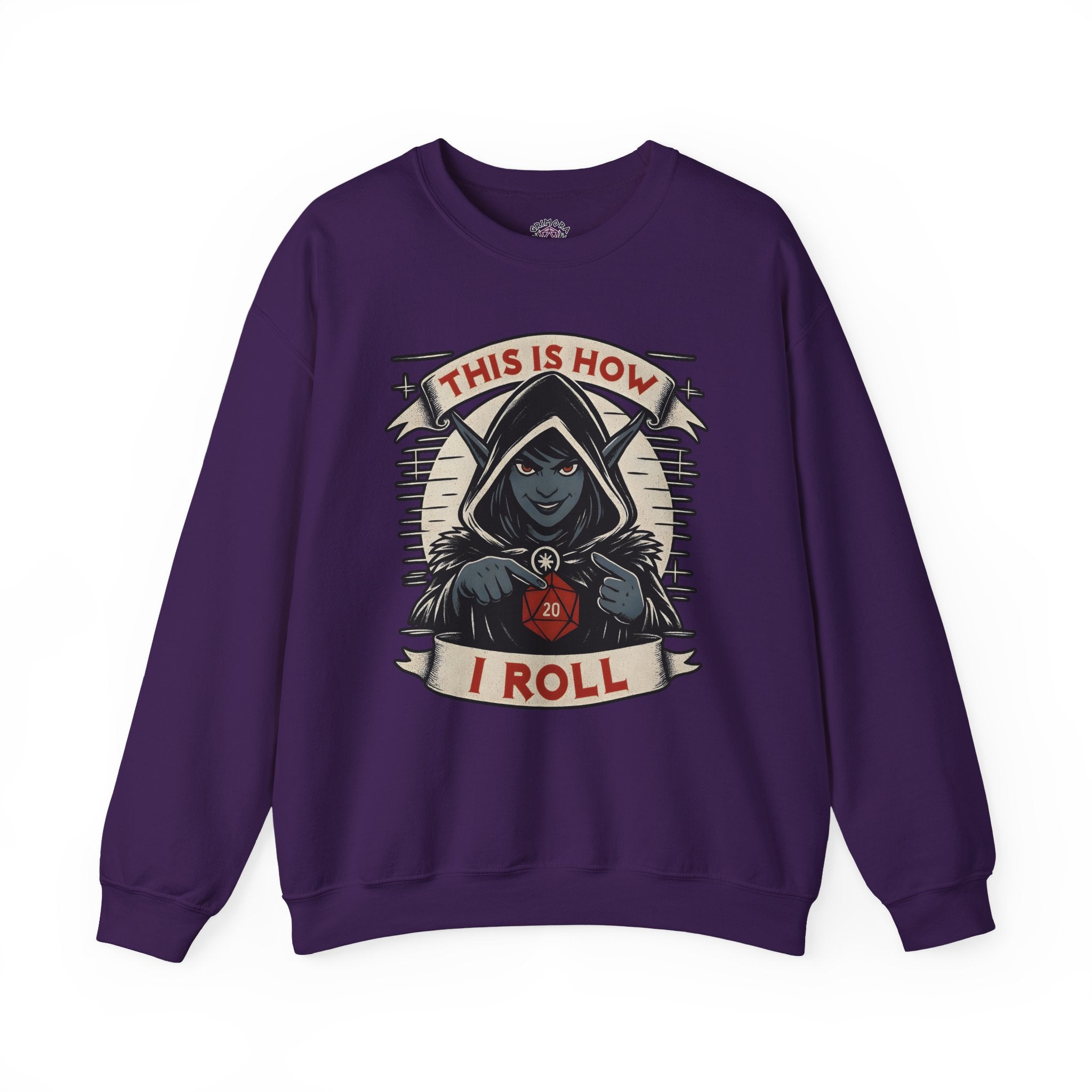 This Is How I Roll D20 Sweatshirt