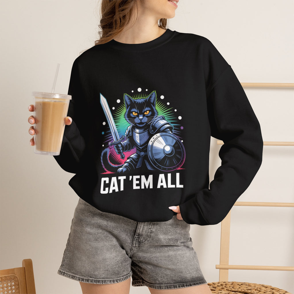 Cat 'Em All Sweatshirt