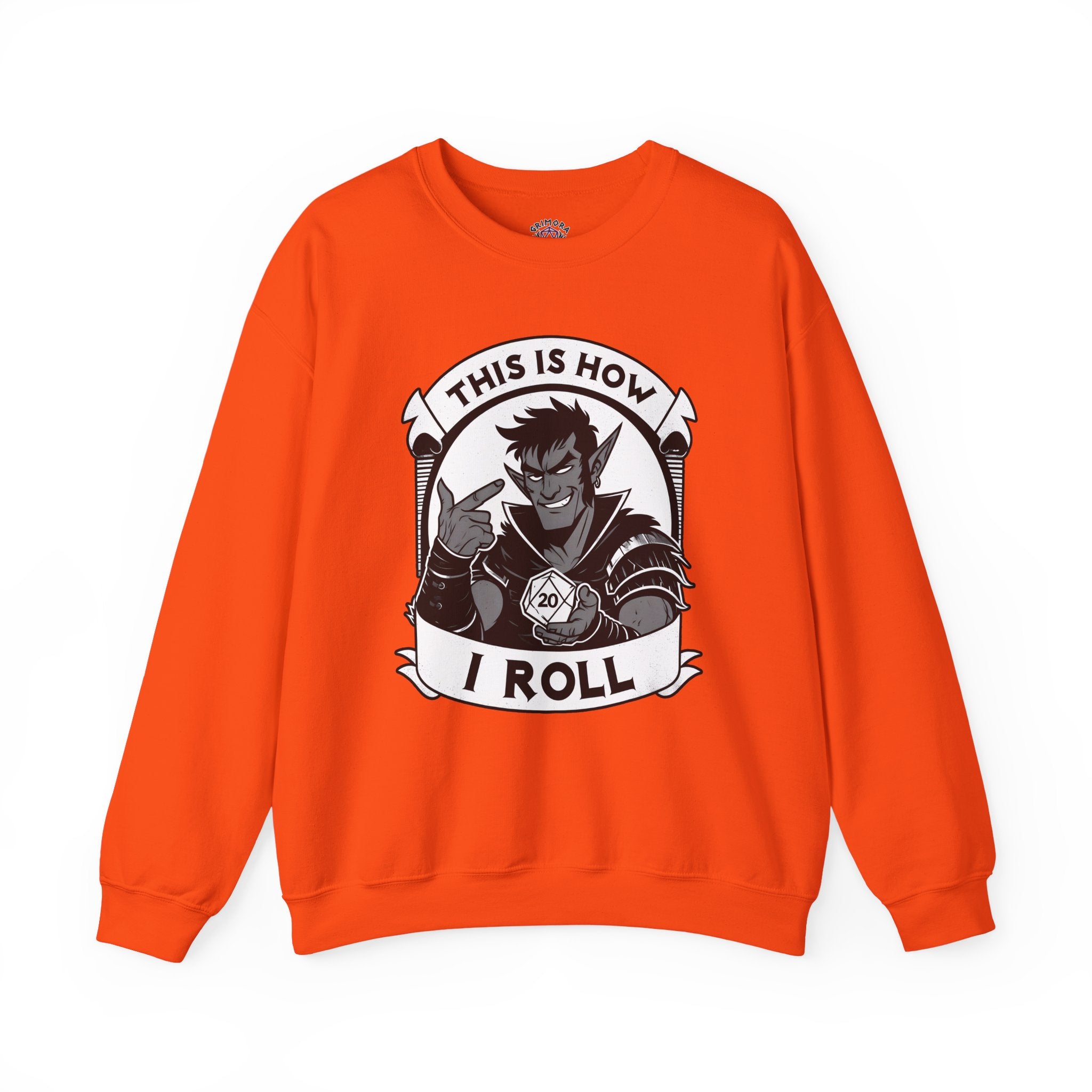 This Is How I Roll D20 Sweatshirt