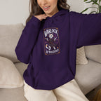 Warlock Cat at Your Serivece D&D Hoodie | Cat Lover RPG Gift