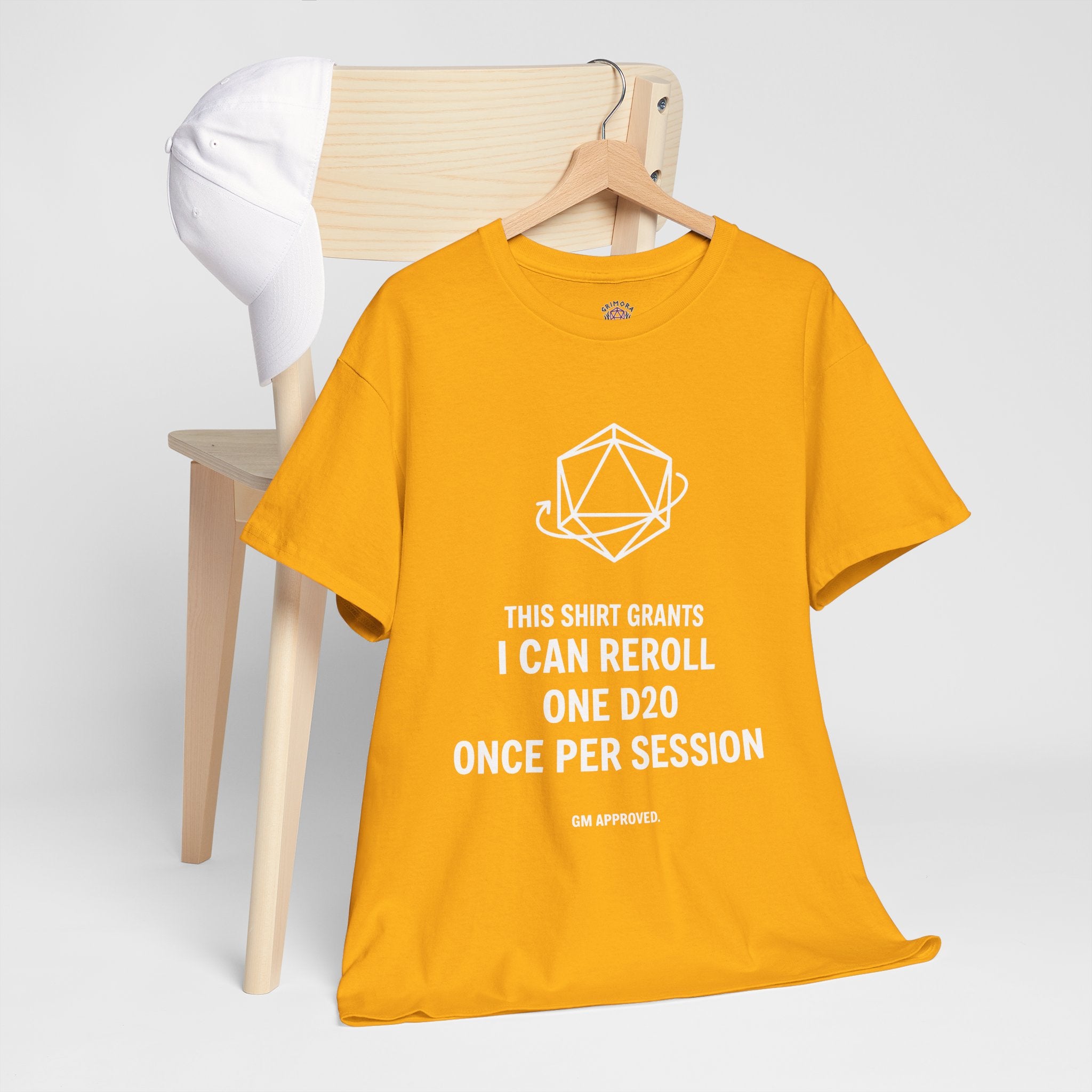 Reroll T-shirt | RPG Personalizable T-shirt
