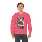 Cleric Cat at Your Service D&D Sweatshirt | Cat Lover RPG Gift