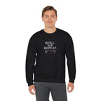 Roll. Sip. Repeat. | Tabletop RPG Coffee Sweatshirt | Dice & Coffee Lover Sweatshirt