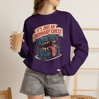 "It's Just An Ordinary Chest" — Mimic monster Sweatshirt