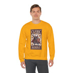 Cleric Cat at Your Service D&D Sweatshirt | Cat Lover RPG Gift