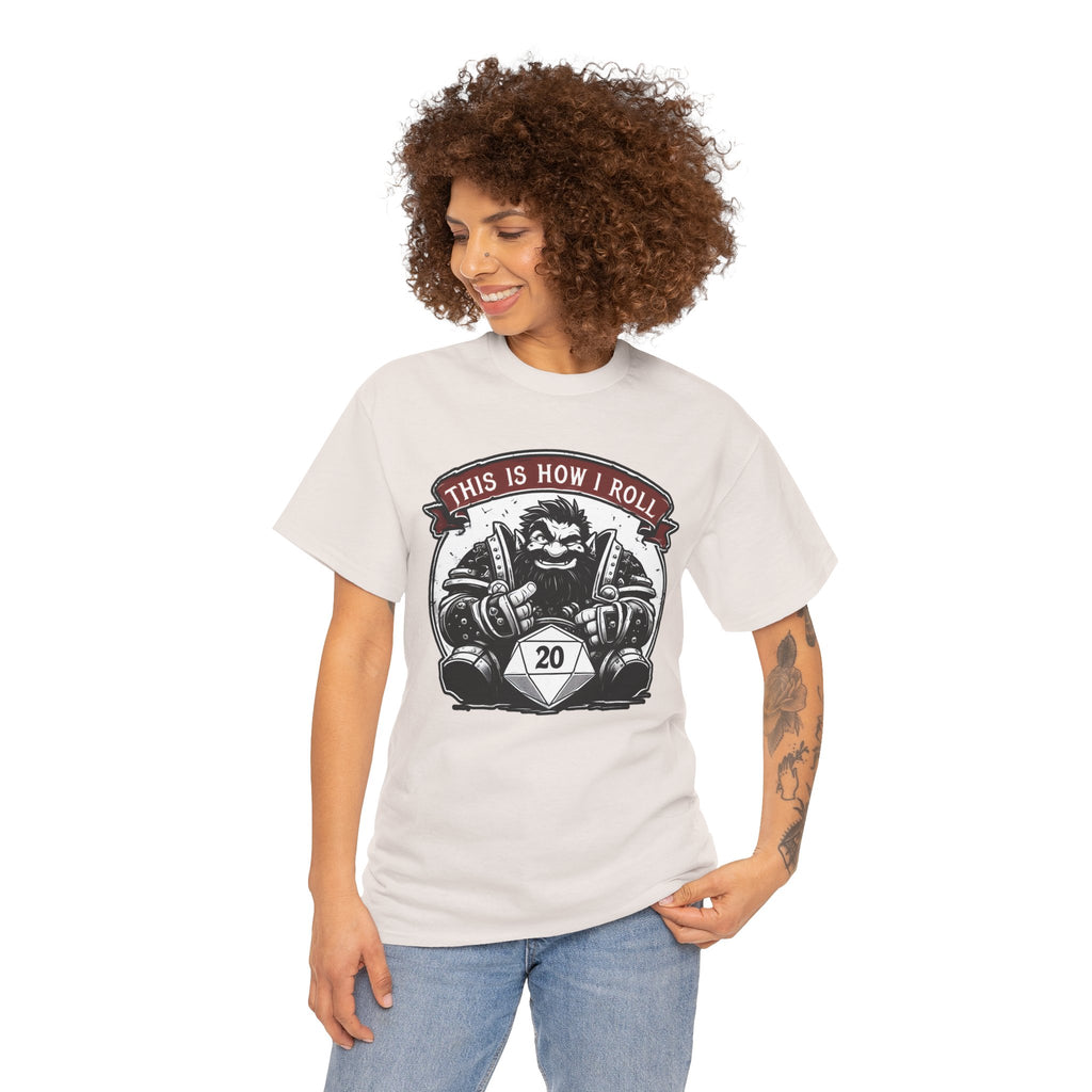 This Is How I Roll D20 T-shirt