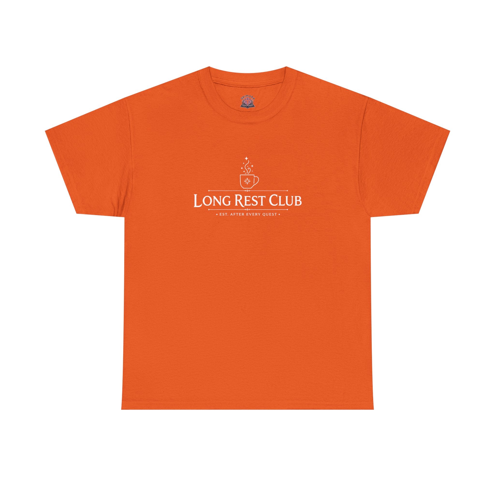 Long Rest Club – Est. After Every Quest | Fantasy RPG T-shirt