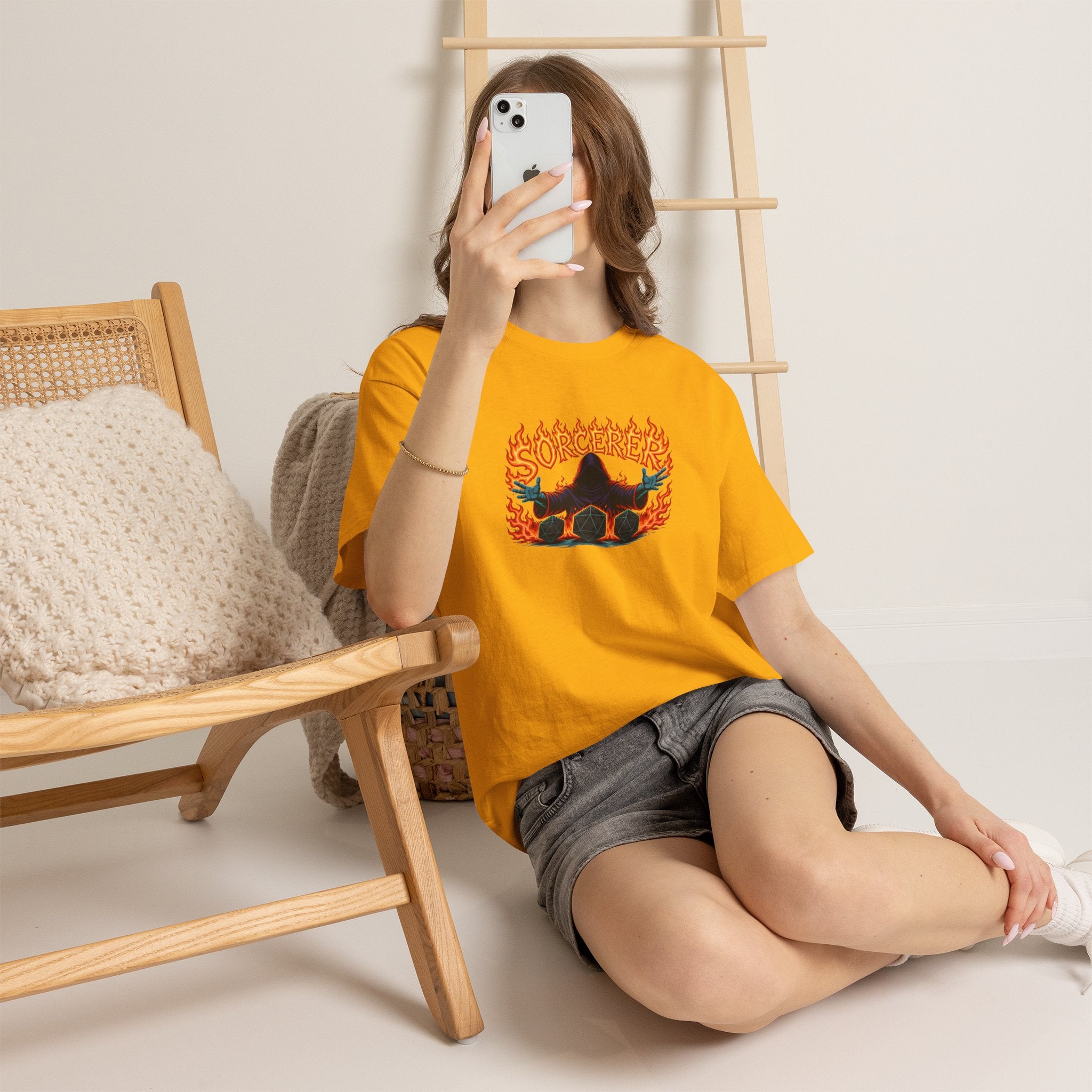 Sorcerer – Born Magical | DnD class T-shirt