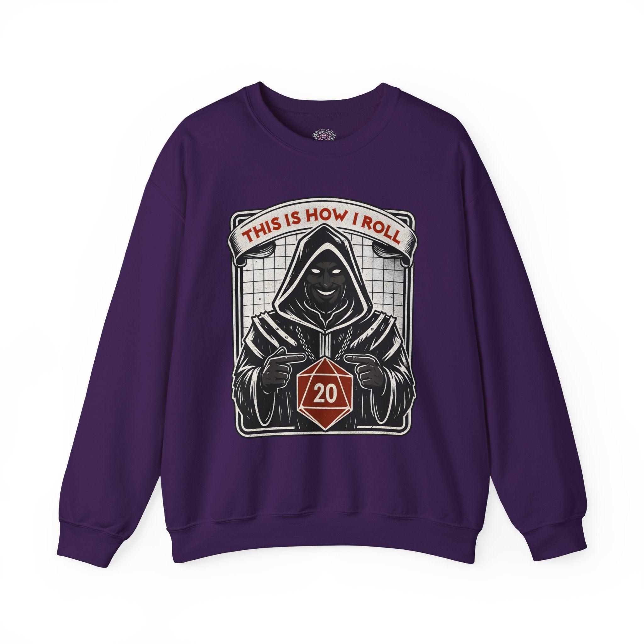This Is How I Roll D20 Sweatshirt