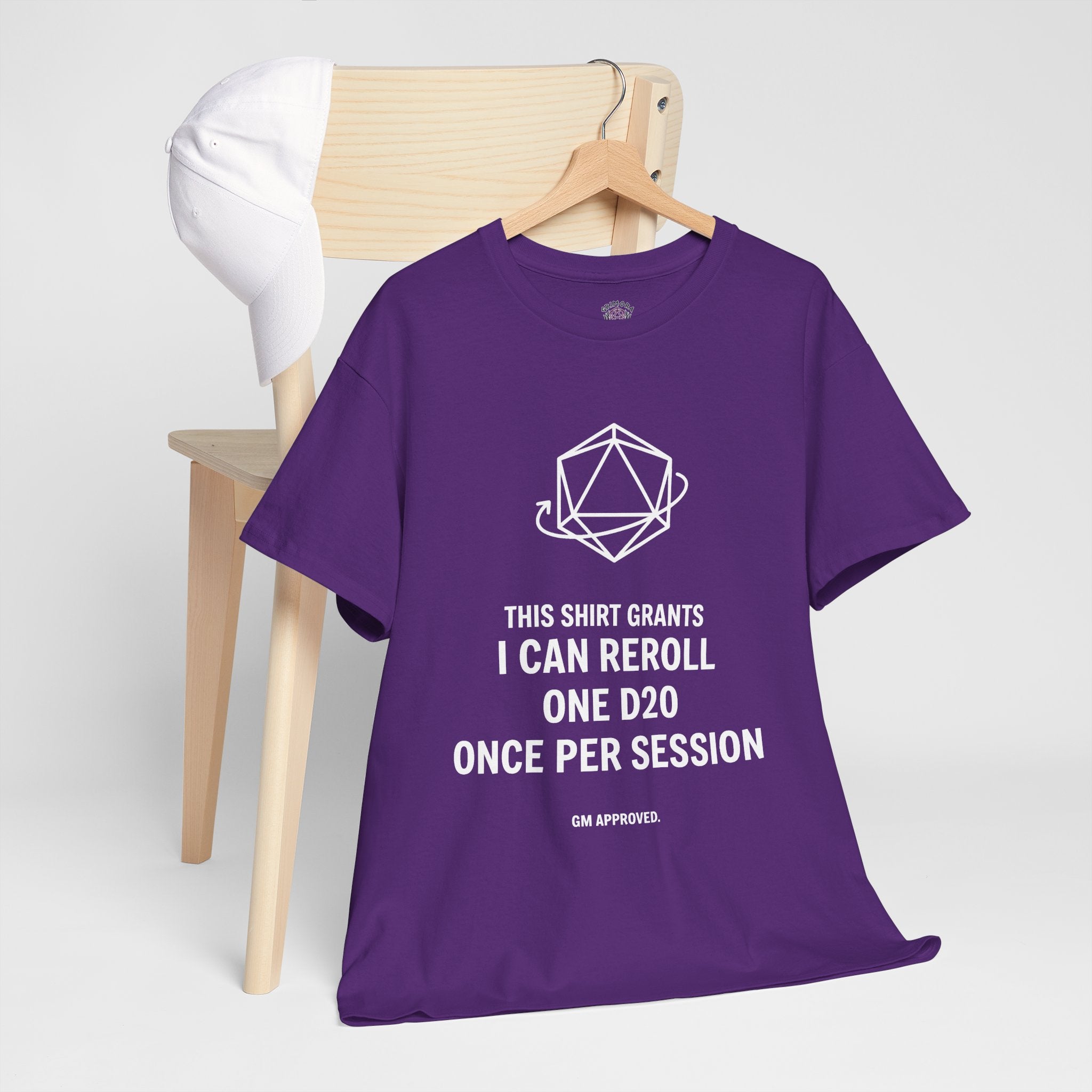 Reroll T-shirt | RPG Personalizable T-shirt