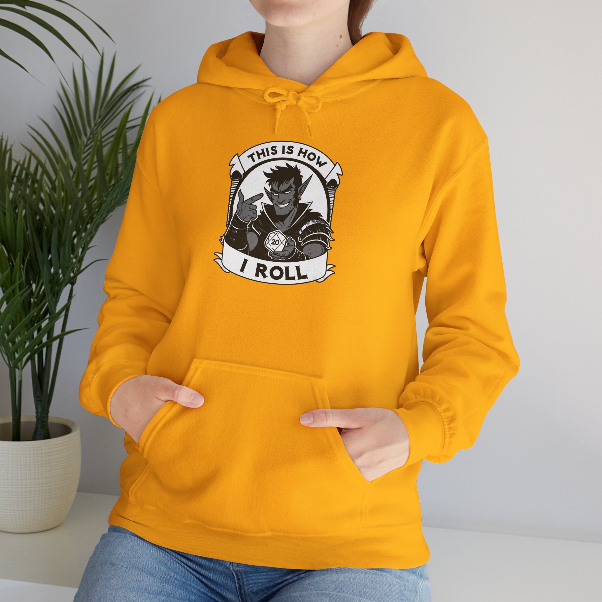 This Is How I Roll D20 Hoodie