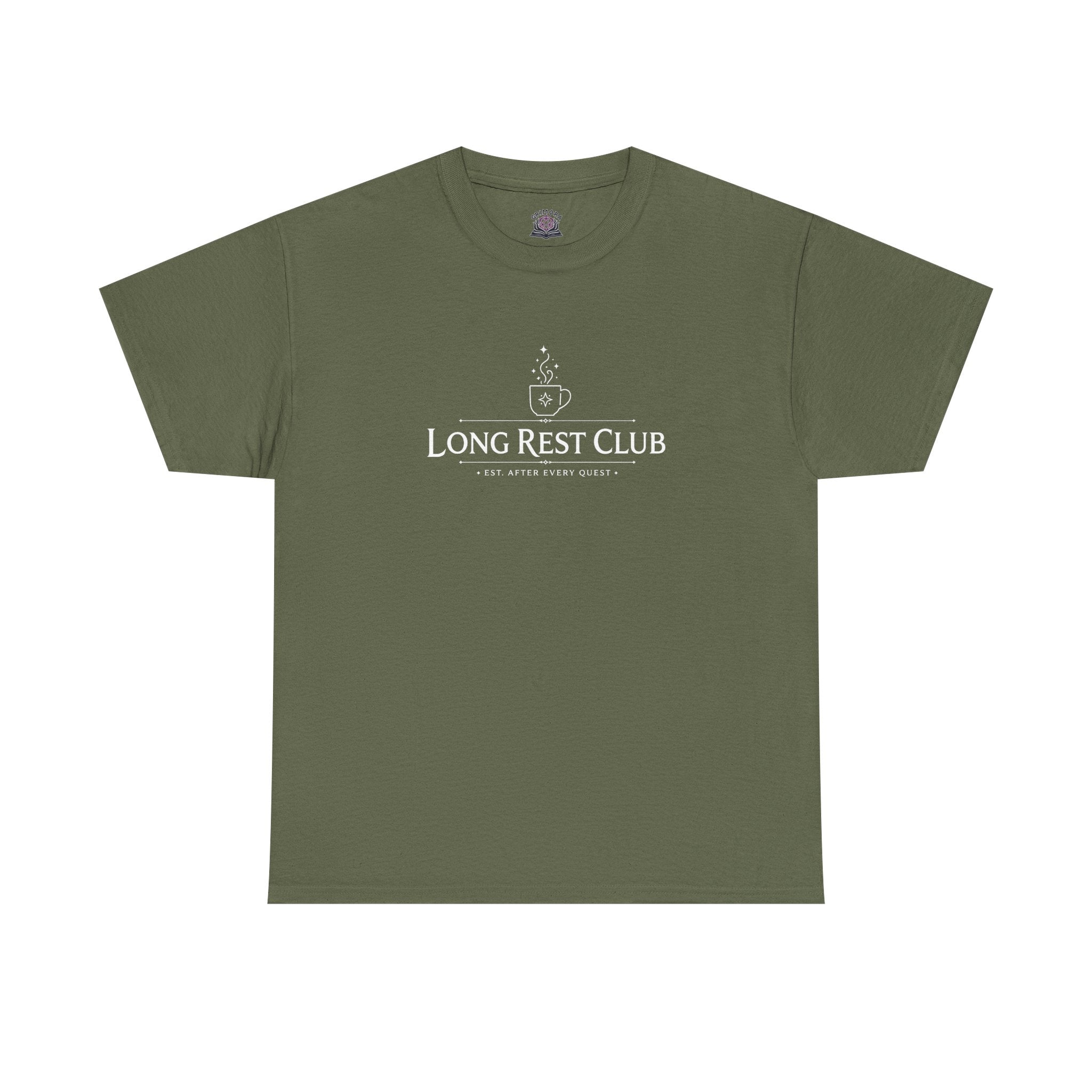 Long Rest Club – Est. After Every Quest | Fantasy RPG T-shirt