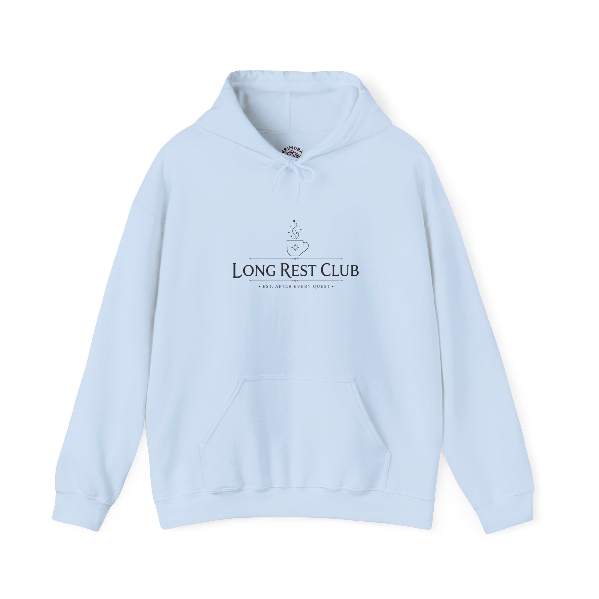 Long Rest Club – Est. After Every Quest | Fantasy RPG Hoodie