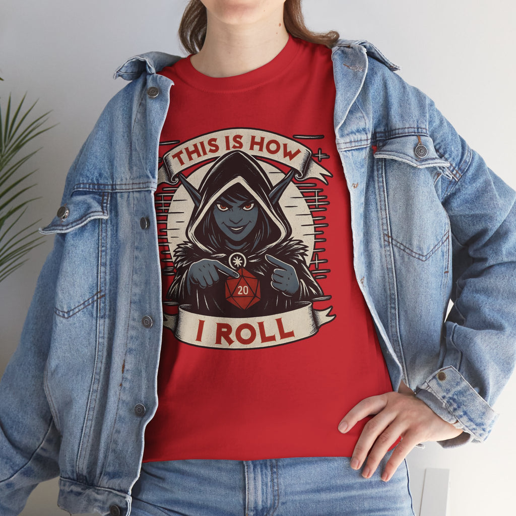 This Is How I Roll D20 T-shirt