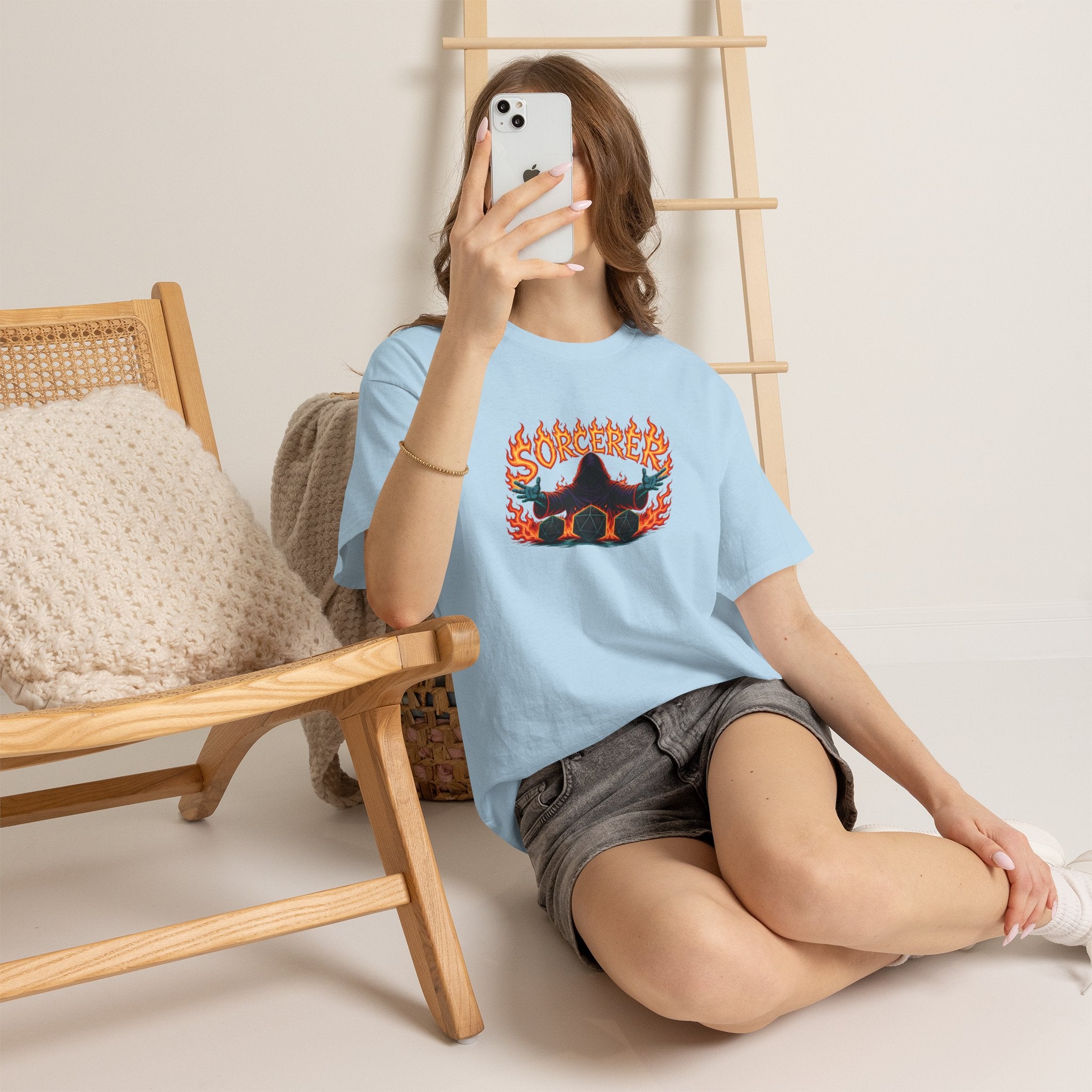 Sorcerer – Born Magical | DnD class T-shirt