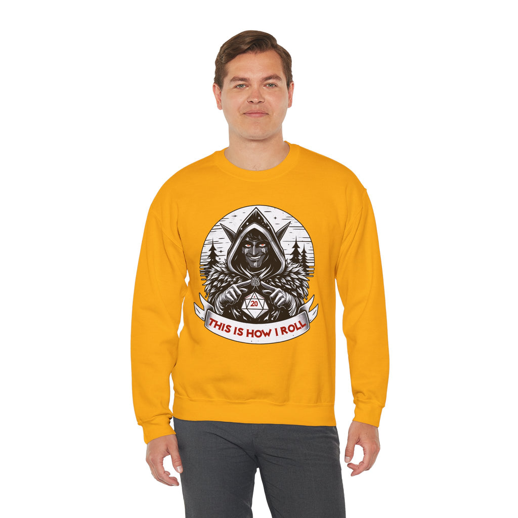 This Is How I Roll D20 Sweatshirt