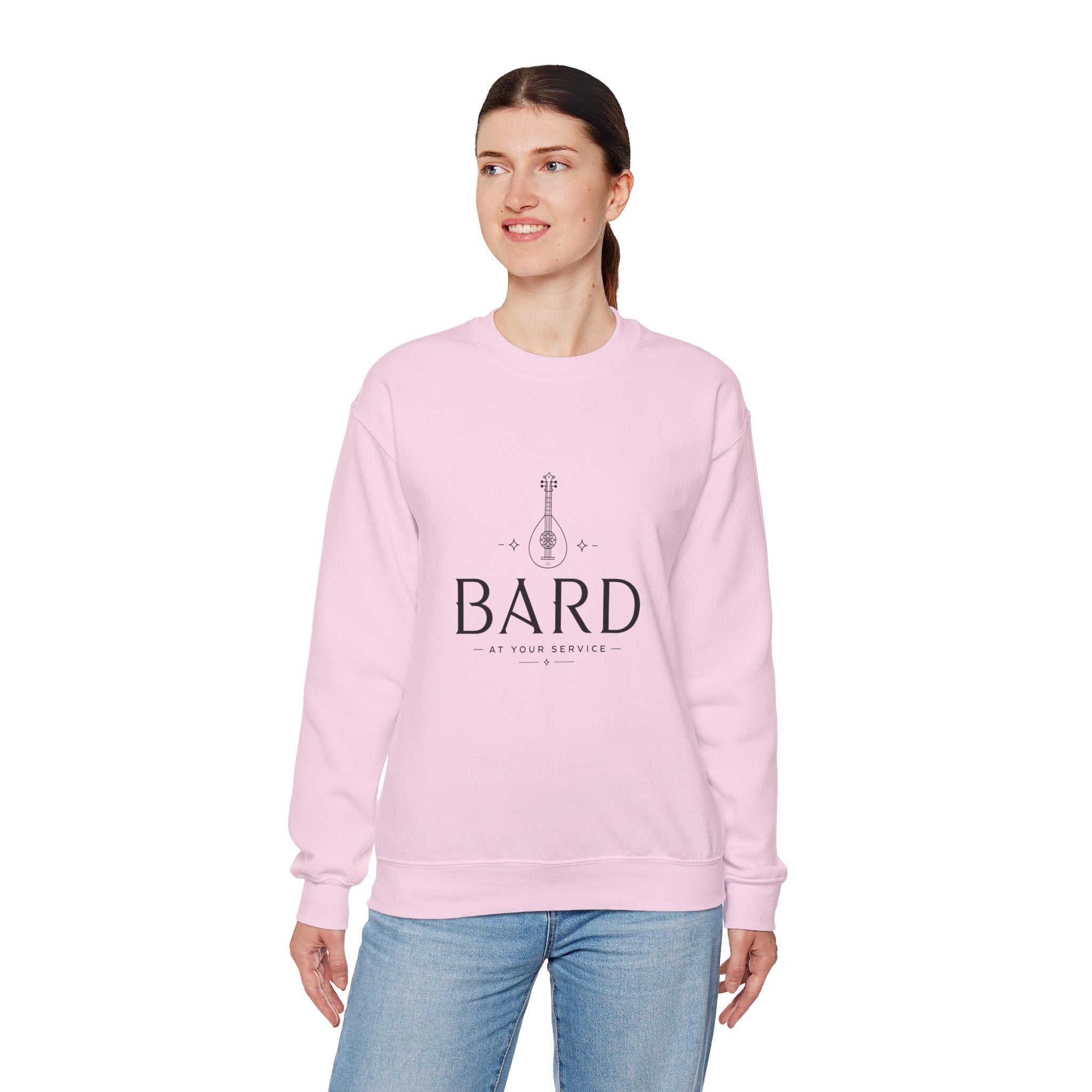 Bard – At Your Service | DnD class Sweatshirt