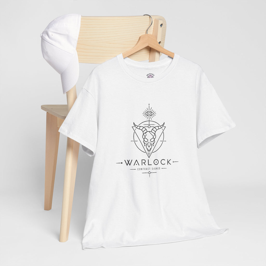 Warlock – Contract Signed | DnD class T-shirt