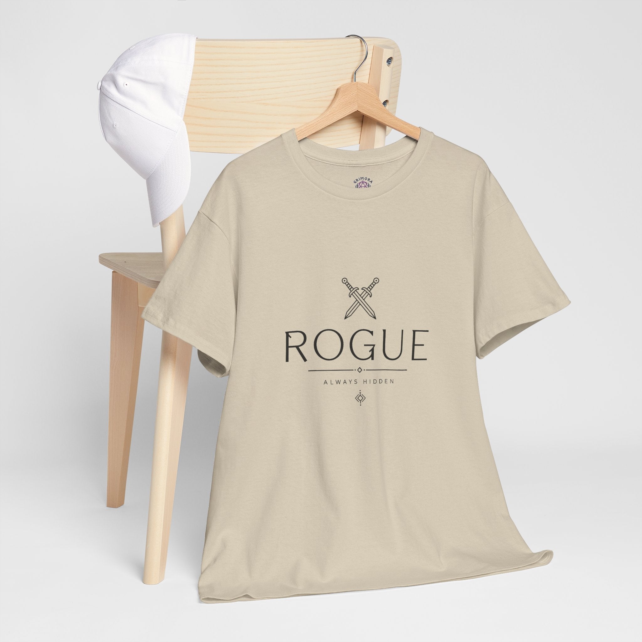Rogue – Always Hidden | DnD class T-shirt