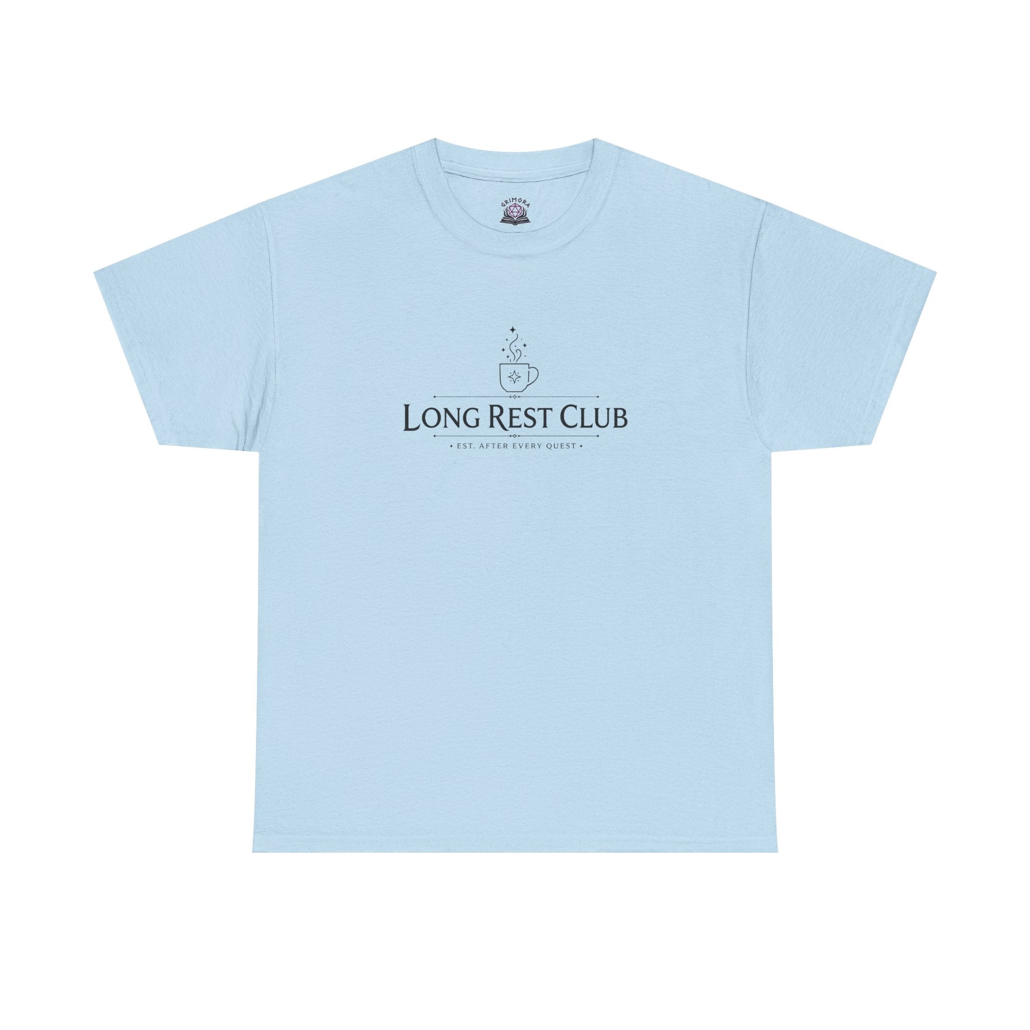 Long Rest Club – Est. After Every Quest | Fantasy RPG T-shirt