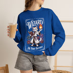 Wizard Cat at Your Serivece D&D Sweatshirt | Cat Lover RPG Gift