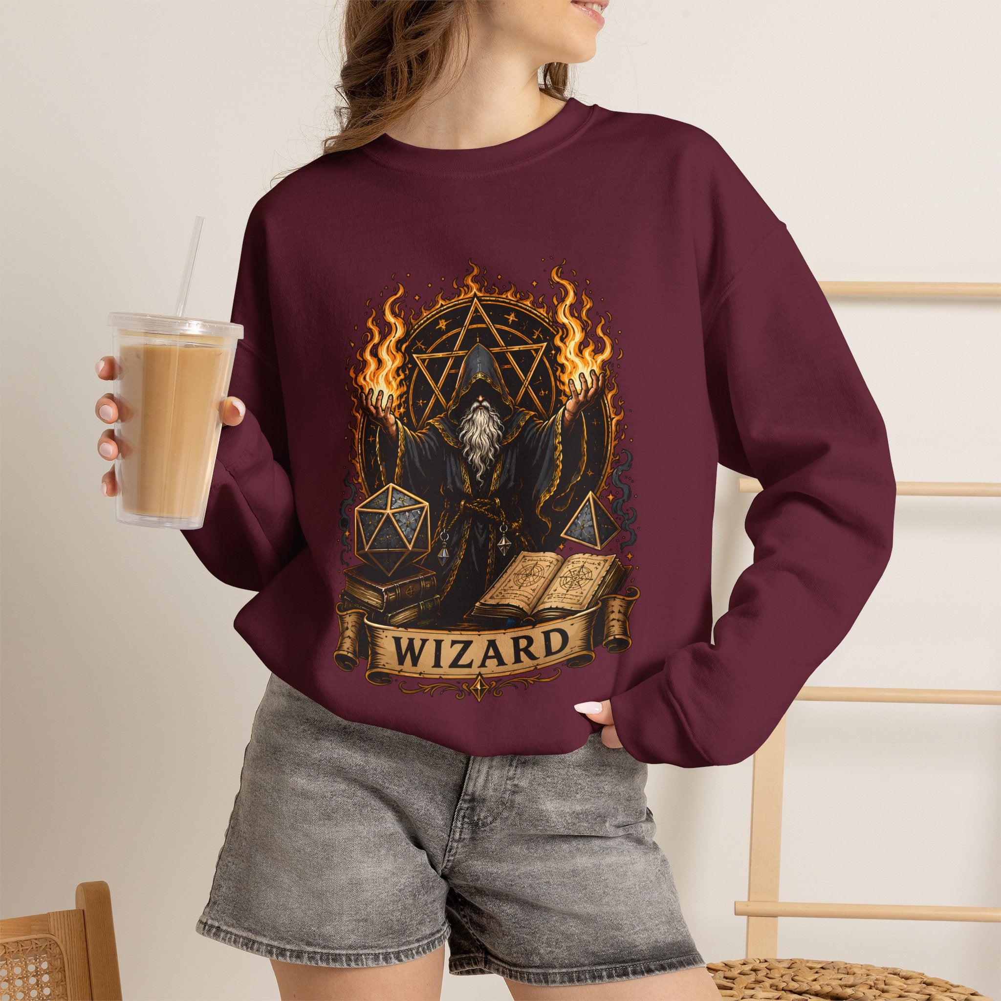 Wizard | DnD class Sweatshirt