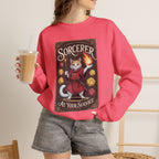 Sorcerer Cat at Your Service D&D Sweatshirt | Cat Lover RPG Gift