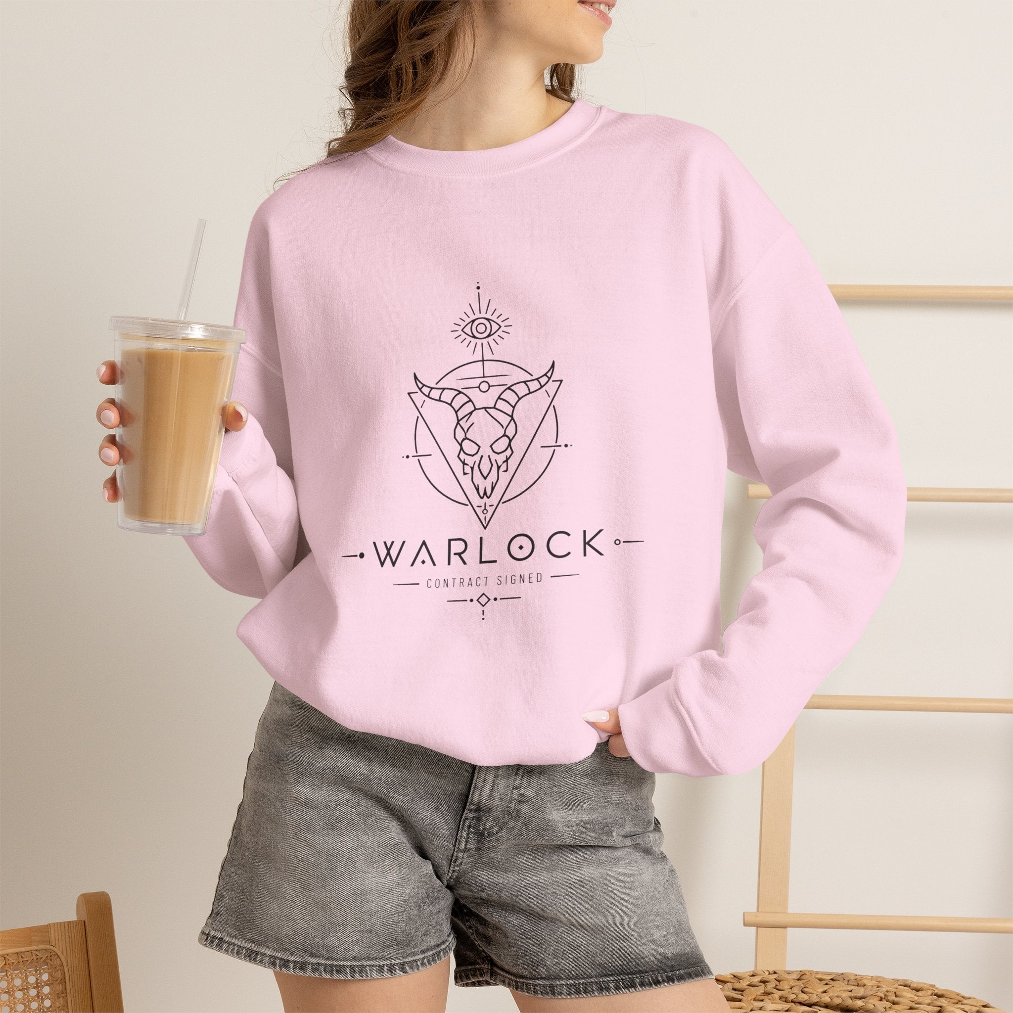 Warlock – Contract Signed | DnD class Sweatshirt