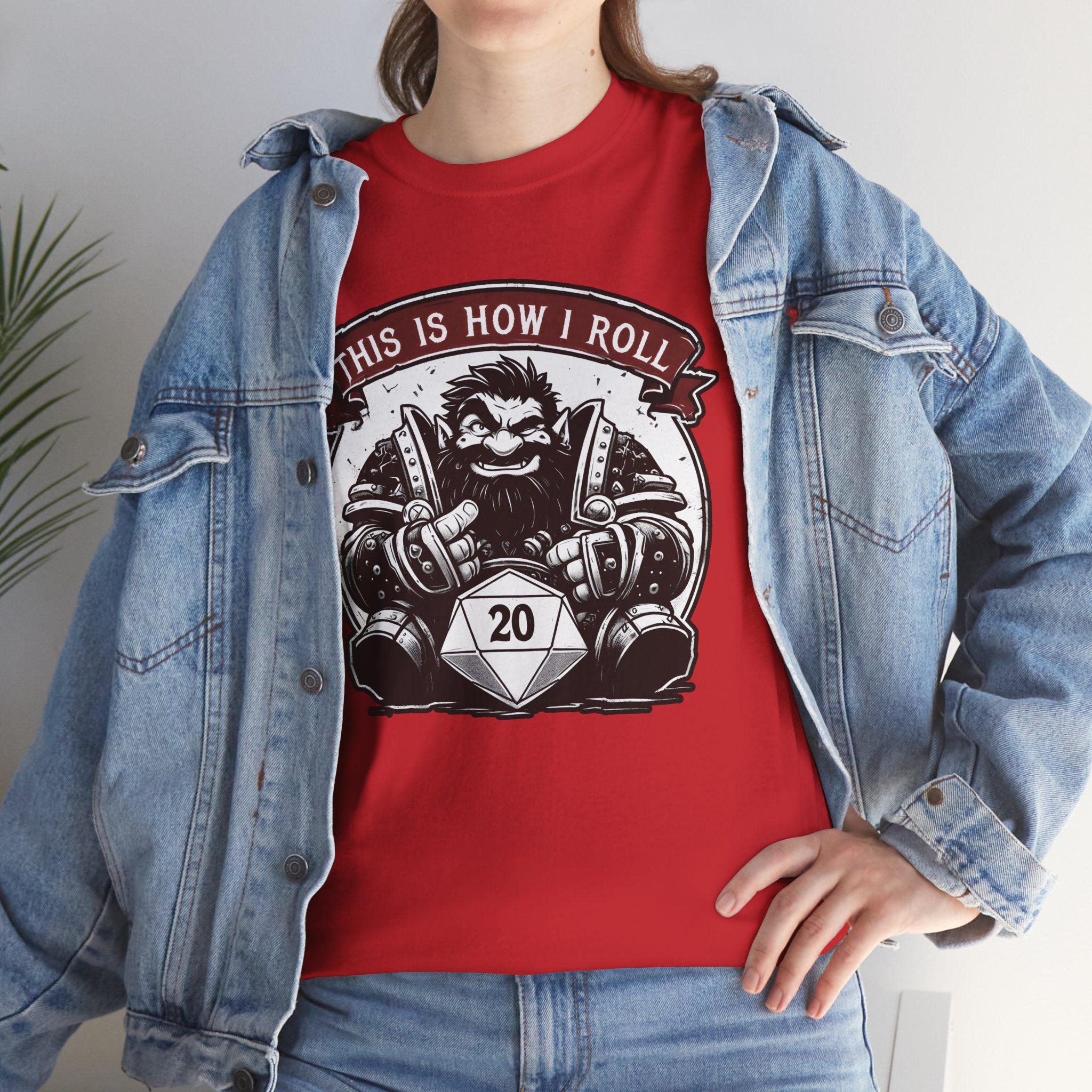This Is How I Roll D20 T-shirt