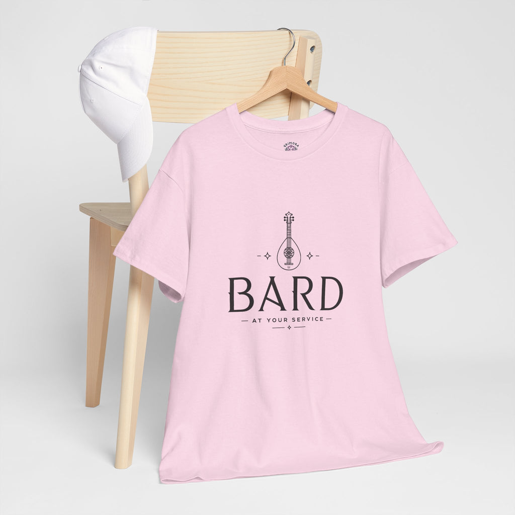 Bard – At Your Service | DnD class T-shirt