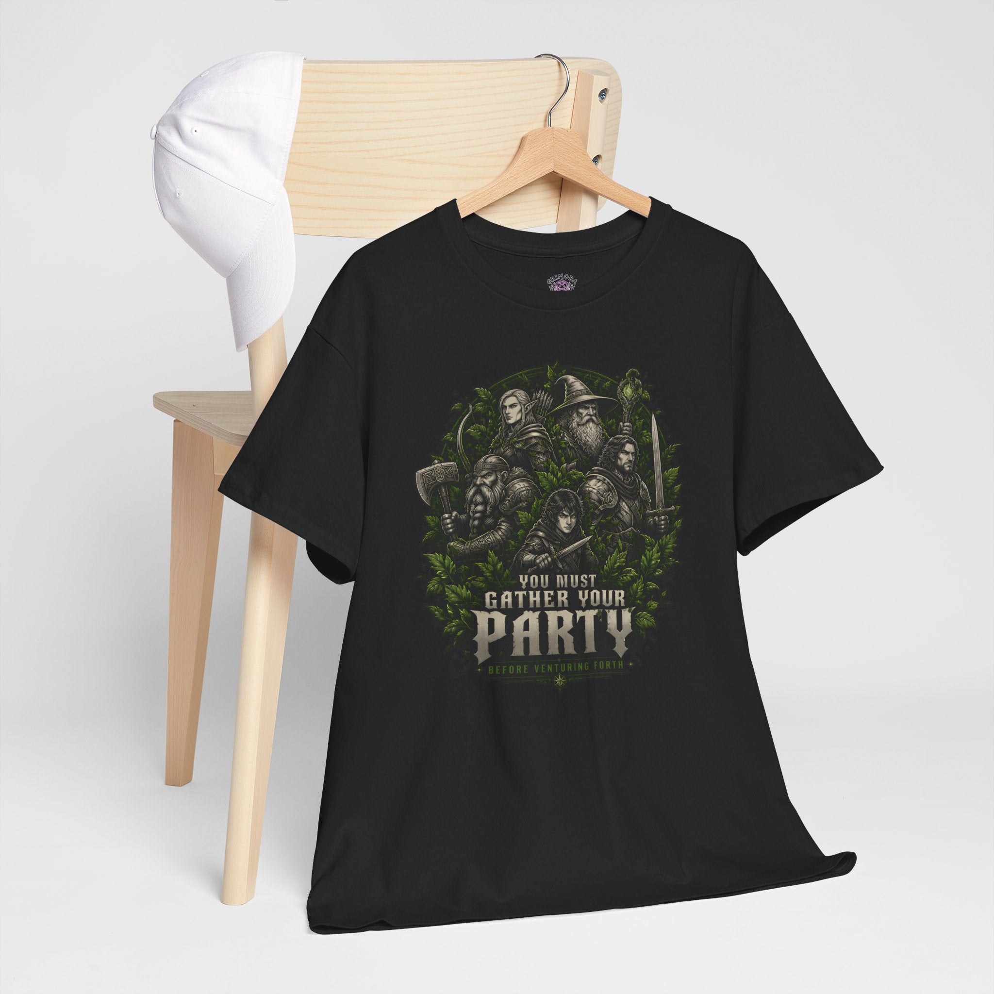 You Must Gather Your Party Before Venturing Forth T-shirt