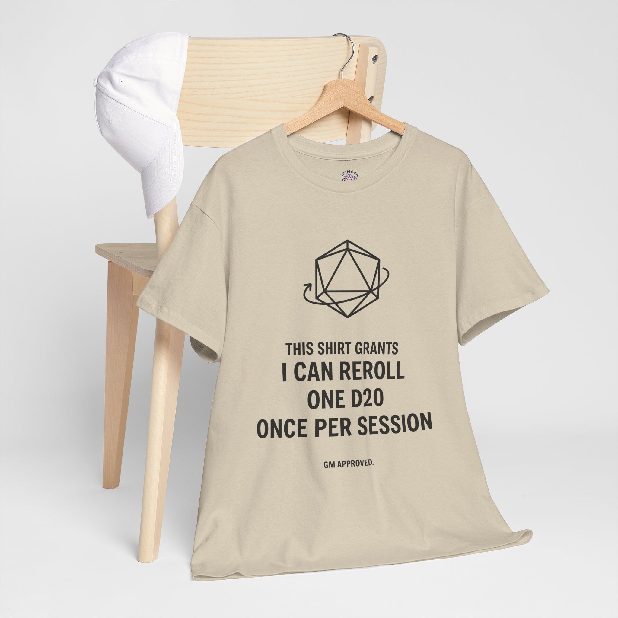 Reroll T-shirt | RPG Personalizable T-shirt