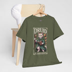 Druid Cat at Your Serivece D&D T-shirt | Cat Lover RPG Gift