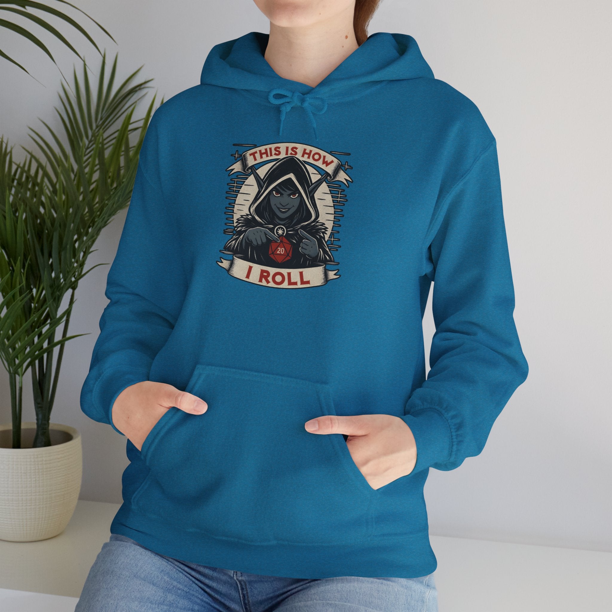 This Is How I Roll D20 Hoodie