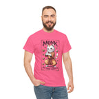 Monk Cat at Your Service D&D T-shirt | Cat Lover RPG Gift