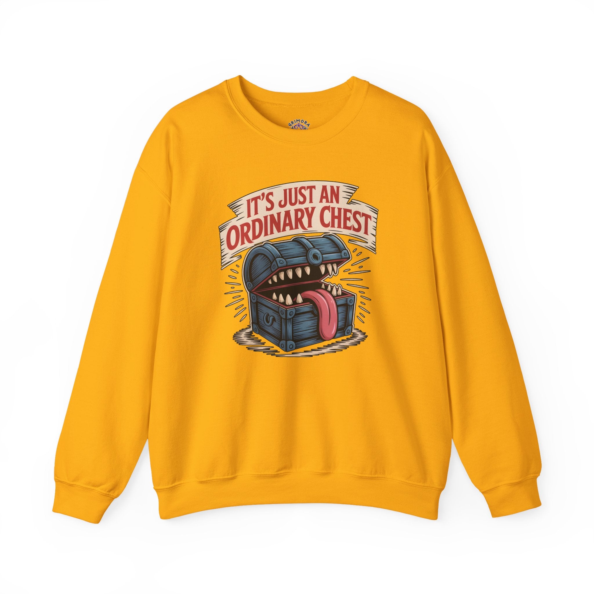 "It's Just An Ordinary Chest" — Mimic monster Sweatshirt