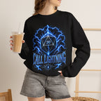 Call Lightning – Hear the Storm's Call | Druid D20 Fantasy Sweatshirt