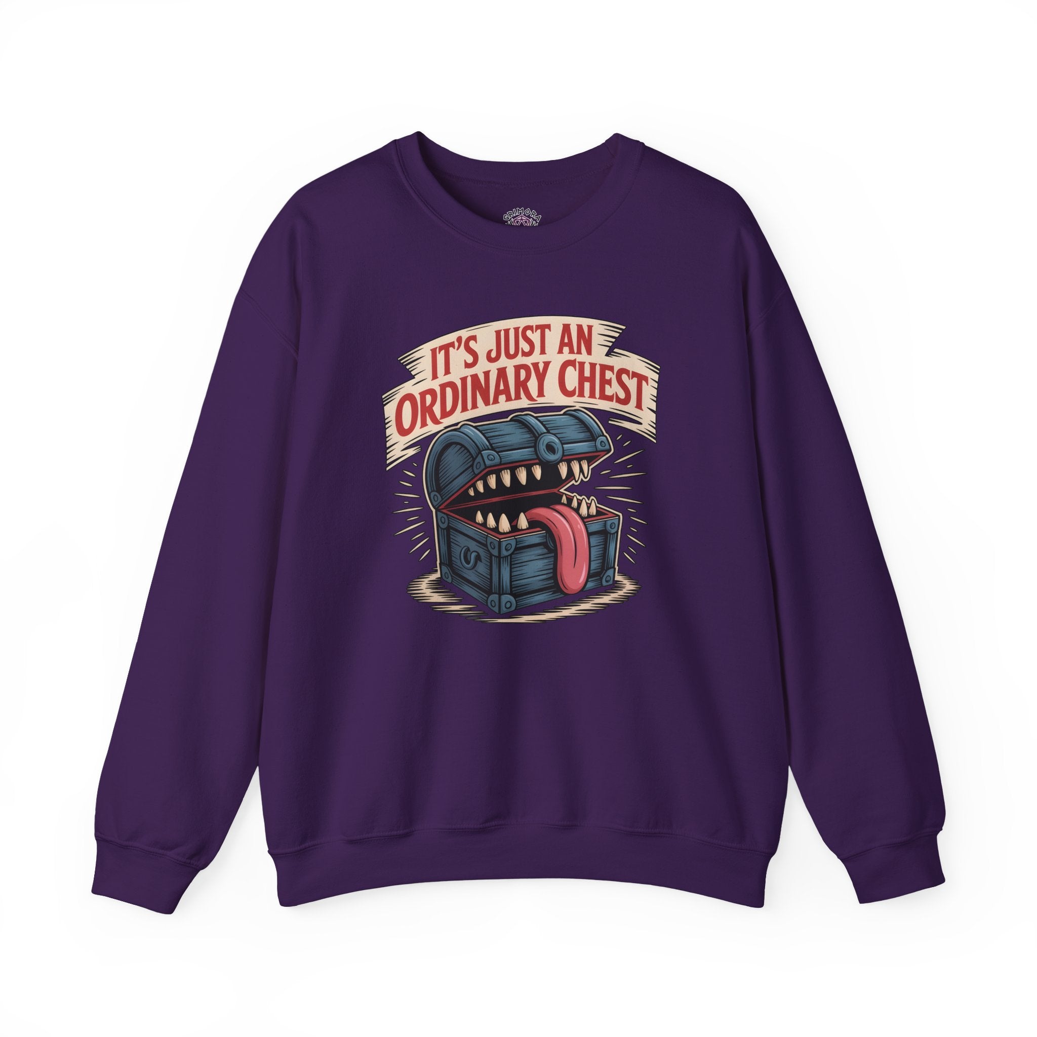 "It's Just An Ordinary Chest" — Mimic monster Sweatshirt