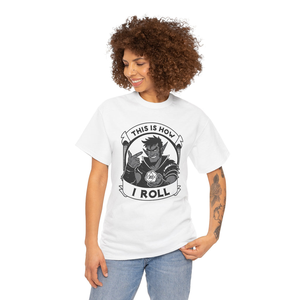 This Is How I Roll D20 T-shirt