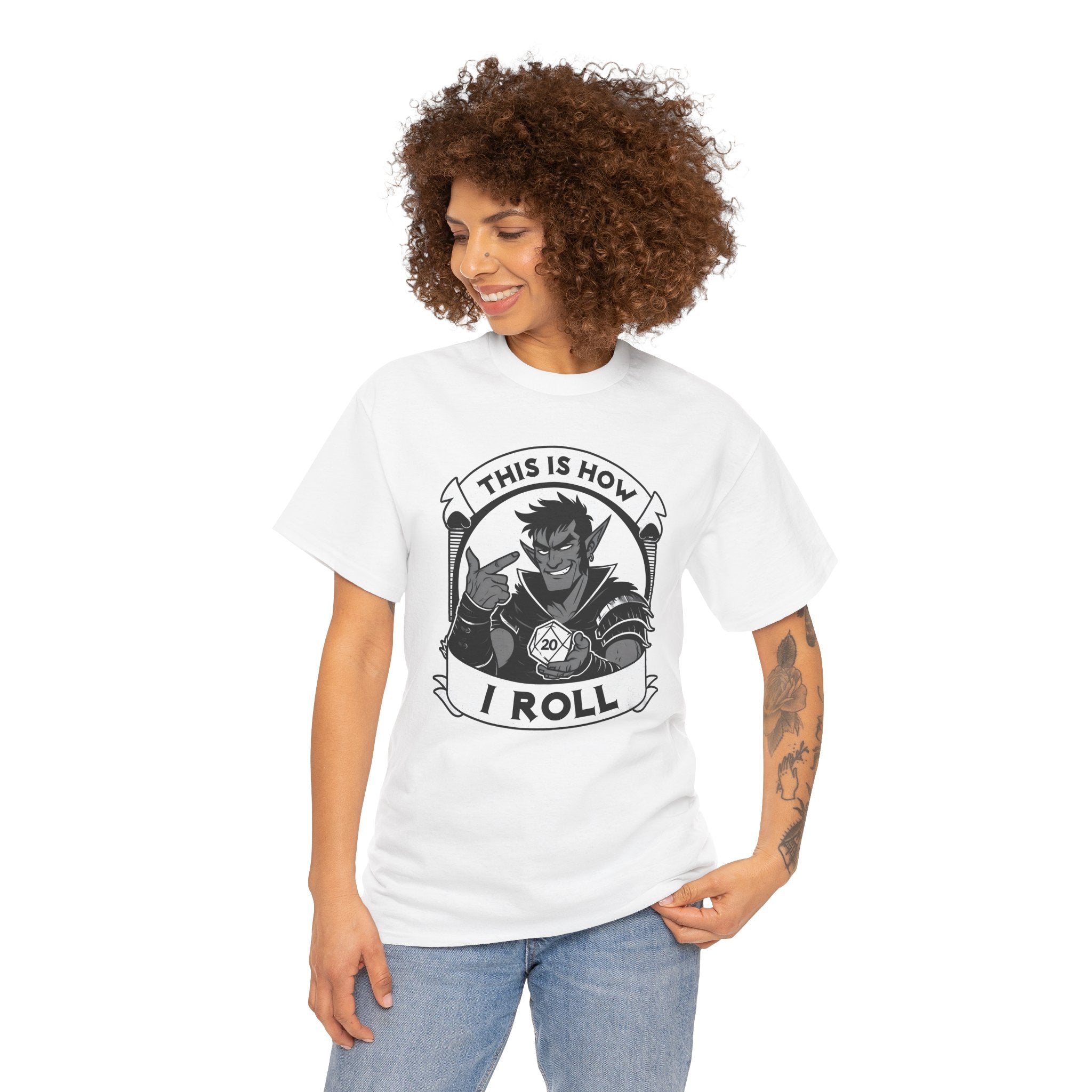 This Is How I Roll D20 T-shirt