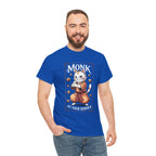 Monk Cat at Your Service D&D T-shirt | Cat Lover RPG Gift
