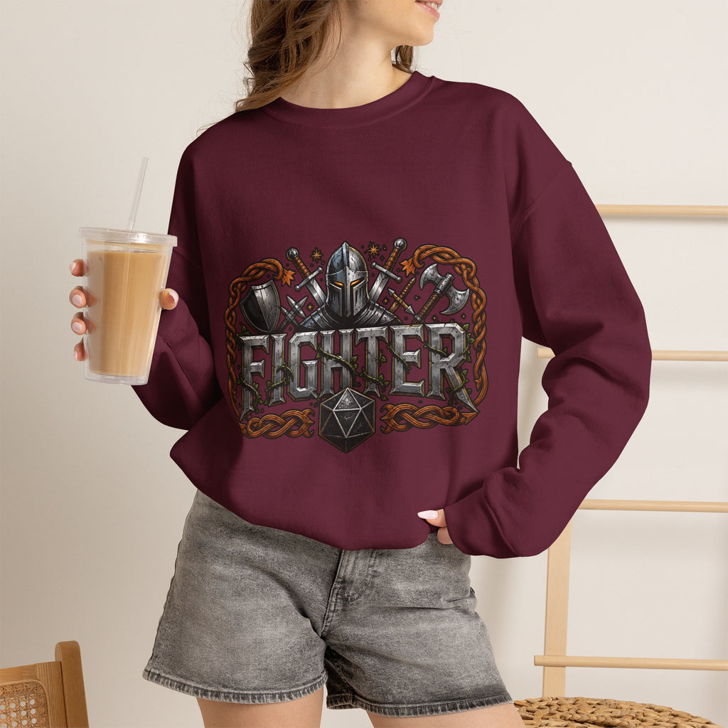 Fighter – Ready for Battle | DnD class Sweatshirt